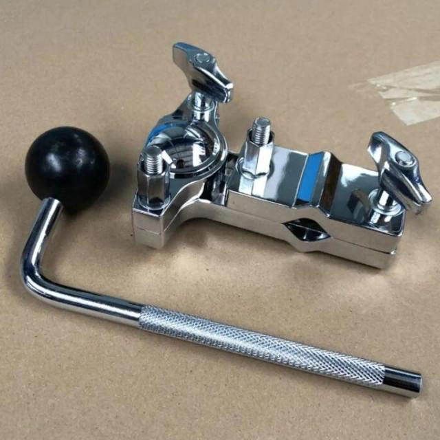 Substituições de Acessórios para Tambor: Cowbells, Braçadeira L Rod e Bola para Percussão Prática em Seu Kit de Bateria