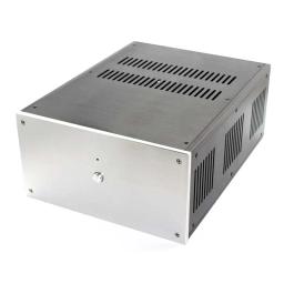 KYYSLB-Pure Post-Amplifier Case, DIY Home Audio Box, Chassis De Alumínio, Amplificador Classe A, 285x150x370mm, WA109 - Image 1