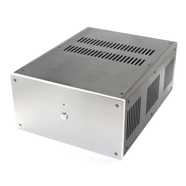 Amplificador Classe A KYYSLB: Caixa de Alumínio para DIY em Áudio de Casa, 285x150x370mm