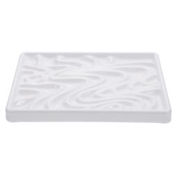 Placa De Misturador De Cores De Porcelana De Imitação, Paleta De Pintura Oval, Mistura De Pigmentos, Paletas De Maquiagem Infantil, Paleta De Onda - Image 1