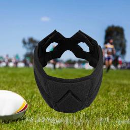 Capacete de rugby acolchoado macio para jovens e jovens, capacete proteção Scrum Cap, guarda-cabeça para bandeira, futebol, necessidades especiais, chapéu goleiro, treinamento - Image 1