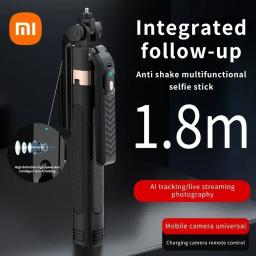 Xiaomi-AI Intelligent Tracking Selfie Stick, Cardan Handheld com Pólo de Tiro Automático, Suporte Selfie de Rotação 360 ° - Image 1