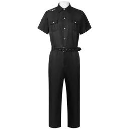 Traje de piloto da Força Aérea para adultos e crianças, traje de piloto, traje de voo, macacão verde do exército masculino, adulto - Image 5