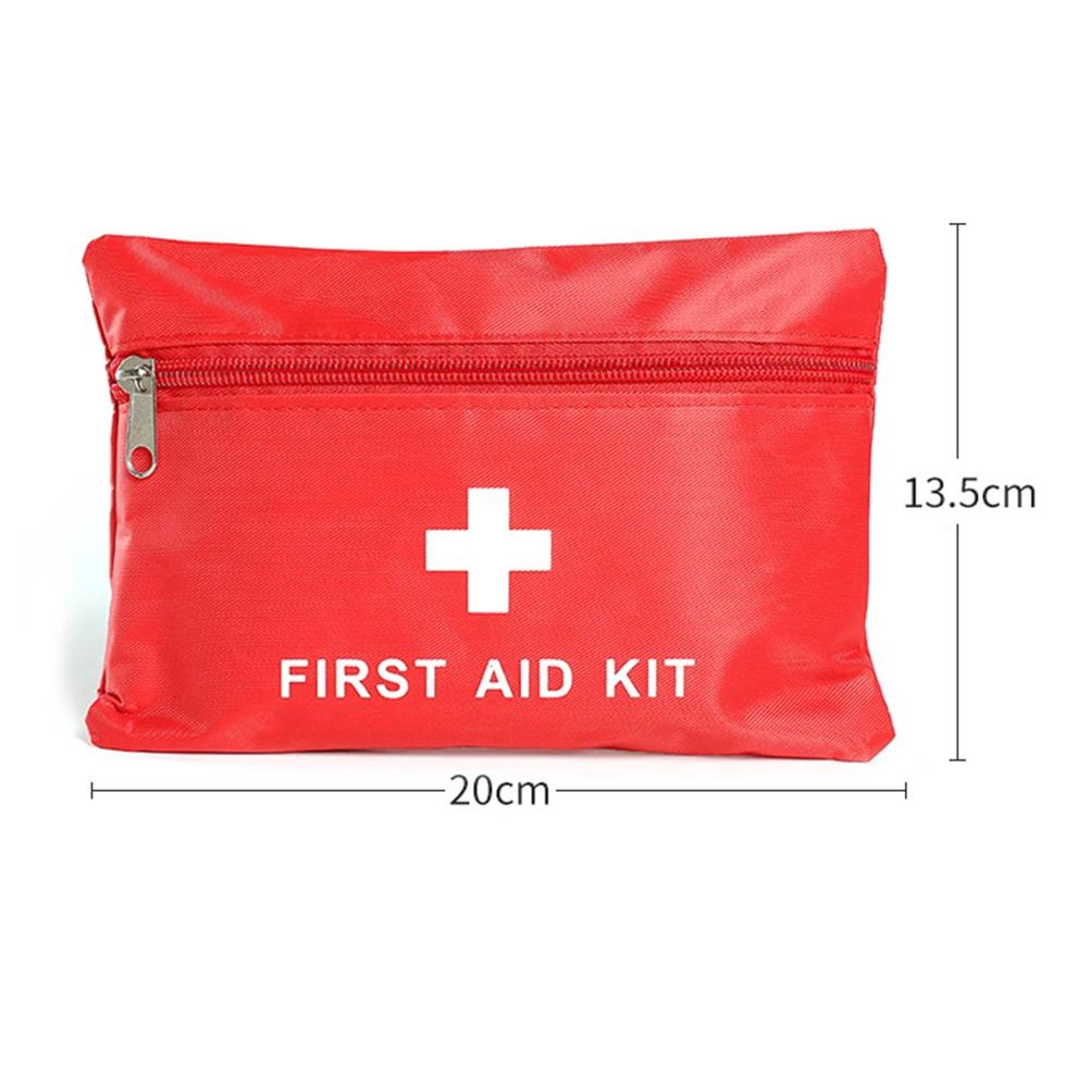 1.2l impermeável ao ar livre trekking rafting kit de primeiros socorros saco de emergência para viagem acampamento vermelho caiaque canoagem primeiros socorros seco saco - Image 1