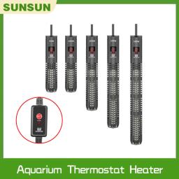 Produtos de controle do termostato da temperatura do aquário do calefator do tanque de peixes de sunsun 220v pequeno aquecimento elétrico de água fluindo o vidro da tartaruga - Image 1