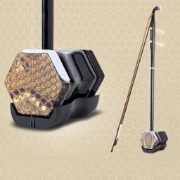 Duas cordas chinês tradicional erhu violino com caso arco de madeira maciça alta qualidade urheen cordas instrumento musical - Image 1