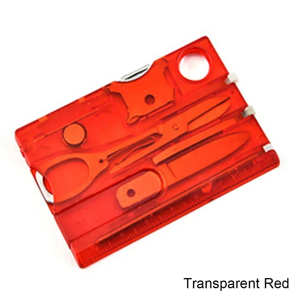 Multi ferramentas portáteis para sobrevivência ao ar livre, cartão de crédito do bolso, cartões de caminhada, ferramenta EDC, equipamento de acampamento, 12 em 1 - Image 1