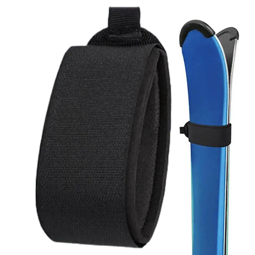 Ajustável Nylon Snowboard Strap, Ski Wraps, Fixadores Acessórios, EVA Protective Pads, Encadernação Correias - Image 1