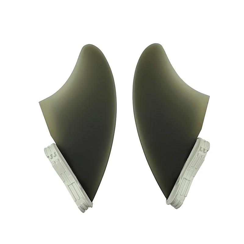 UPSURF-FCS2 Twin Fins Set, alto desempenho, fibra de vidro, núcleo, Twin Fins, 2 Surf Fins para Fishboard, Side Fin - Image 1
