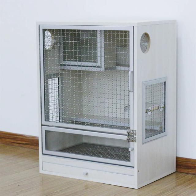 Gaiola de Ferro Personalizada para Coelhos, Esquilos, Chinchilas e Outros Animais de Estimação