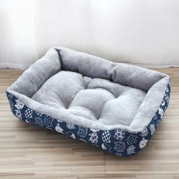 Cama antiderrapante confortável para cães pequenos e médios, camas quentes para cães, canil para cachorros, casa de gatos, produtos adoráveis para animais, inverno - Image 3