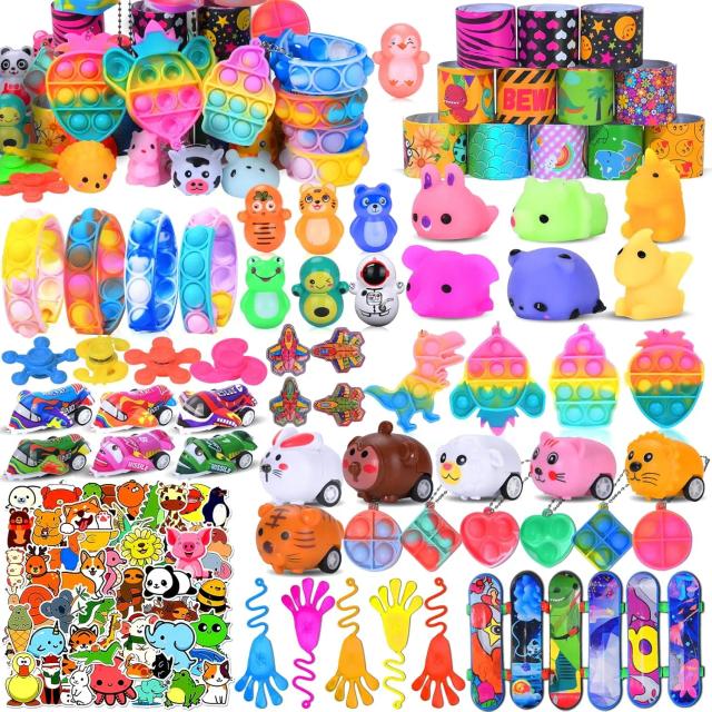 Pop Toys 60/120 Peças Brinquedos Sensoriais para Festas Infantis e Lembrancinhas