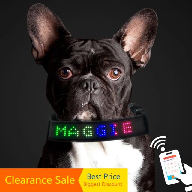 Colar de Rolamento Personalizado Anti-Perda para Animais de Estimação
