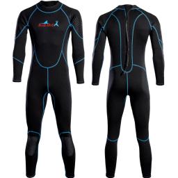 Fato de mergulho quente de 1 peça para homens, 2mm, surfe paddle board, natação de lancha, mergulho de inverno, livre à prova de frio - Image 2
