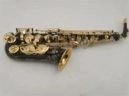 Saxofone Alto preto com Case Acessórios, Um em Um Modelo, E-Flat, Sax Profissional, Instrumento de Música, Novo, 82Z, Melhor Qualidade - Image 6