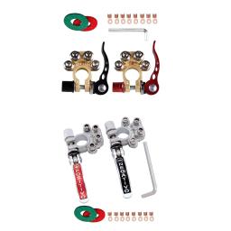 Latão bateria Terminal conector para arruelas do carro, 4 Way - Image 4