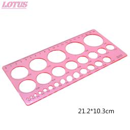 Kit régua com modelo de marca d' água, círculo tamanho, papel original, artesanato, régua criativa fria, ferramentas artesanais, escola, escritório, fornecedor 1 peça - Image 4