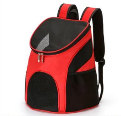 Todas as estações suprimentos para animais de estimação viajar para fora transportando saco dobrável gato cão respirável mochila portador do cão acessórios - Image 1