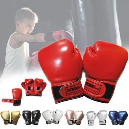 3-10 anos crianças luvas boxe para diversão muay thai luta artes marciais saco treinamento perfuração luvas do luva - Image 5