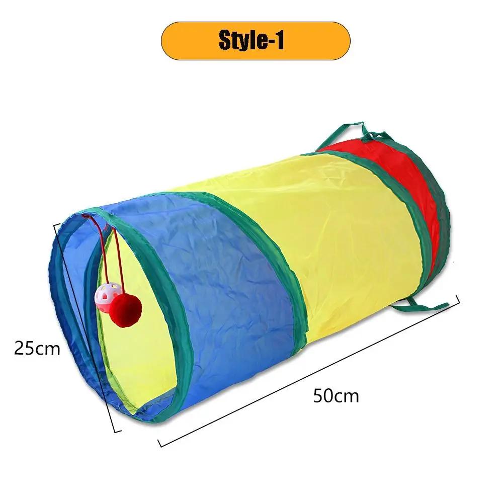 Túnel dobrável para Pet, Play House, Tubo para Hamster, Pequenos Animais, Hamster, Gerbil, Rato, Suprimentos - Image 1