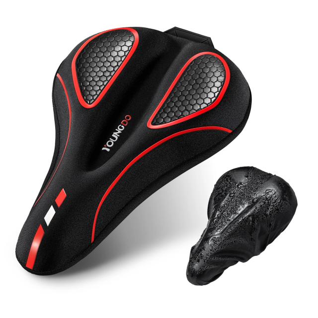 Capa de Almofada de Gel para Assento de Bicicleta: Confortável e Respirável para MTB e Estrada
