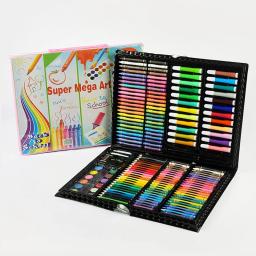 Multi Pintura Art Set para Meninos e Meninas, Marcadores de Aquarela, Crayons, Caneta De Água, Conjunto De Desenho, Ferramentas De Pintura Do Artista, Presentes De Aniversário, 168 Pcs - Image 2
