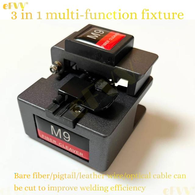 Faca de Cortador de Fibra Óptica de Alta Precisão com Rebound Automático e 24 Lâminas para FTTH M9