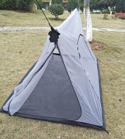 Camping Mosquito Net com fundo, única porta, barraca de descanso ao ar livre, mantenha o inseto afastado, cama de mochila, viagem, D2 - Image 6