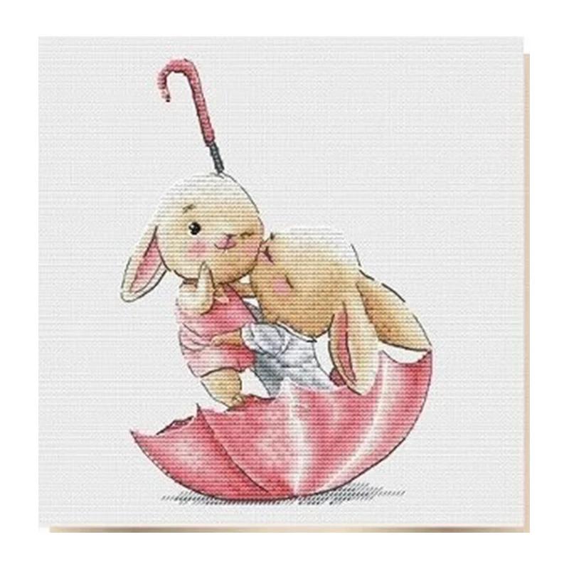 DIY Cross Stitch Bordado Kits, Conjunto de Agulha, Artes e Artesanato, Ponto de cruz, Natal, Kit completo, 7976 - Image 1