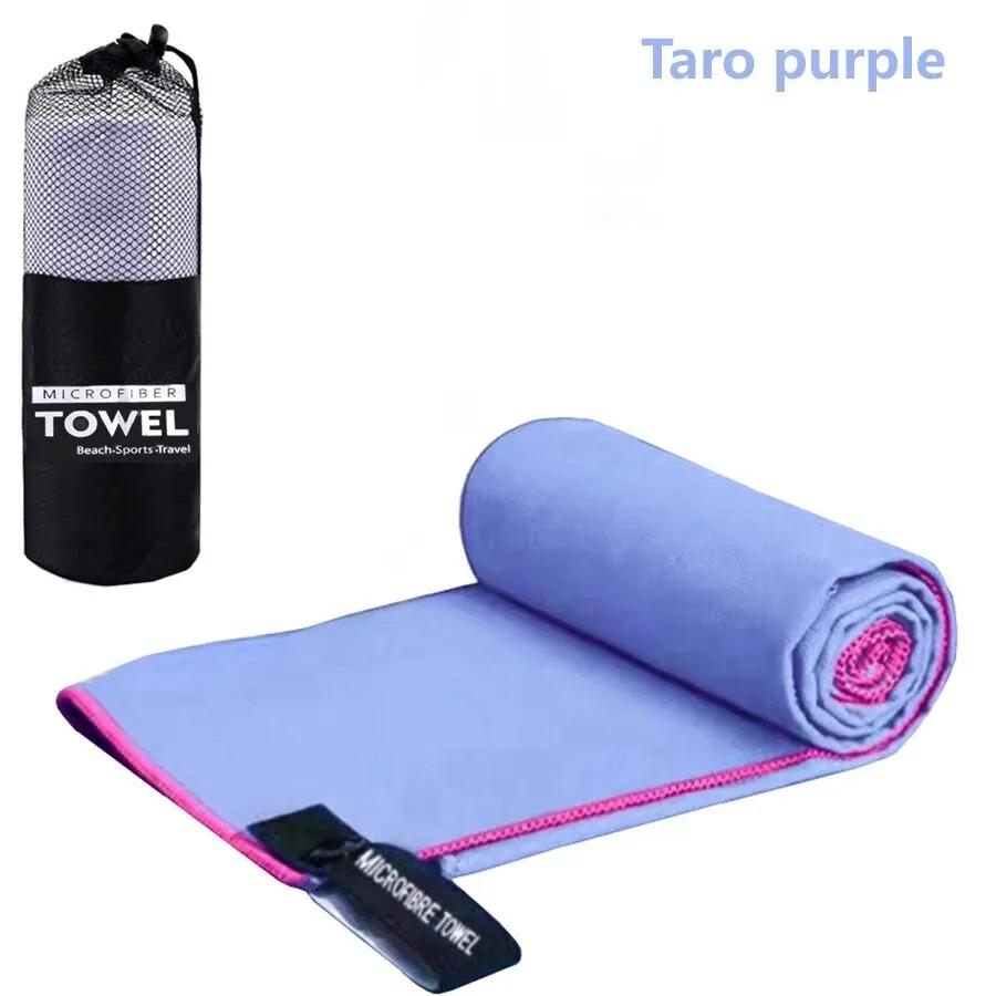 Toalha de esportes de secagem rápida, toalha de microfibra, acampamento ao ar livre, caminhadas, praia, ioga, ginásio, fitness, basquete, corrida, ao ar livre, 40x80 cm, 76x152cm - Image 6