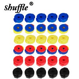 Kit de Bateria com Botão Desmontagem, Botão Design, fácil instalação, instrumentos de percussão, acessórios de substituição, 5 pcs - Image 1