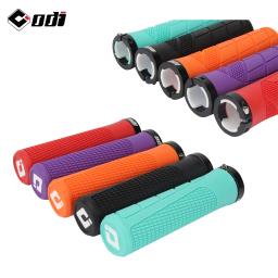 Punhos do guiador de ODI Mountain Bike, borracha macia, peças de bicicleta, antiderrapante, ultra leve e bloqueável, 1 par - Image 5