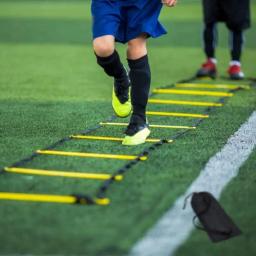 Flexibilidade Agilidade Escada com Correia De Nylon, Saltando Escada, Treinamento De Velocidade, Escada De Fitness, Treinamento De Futebol, Energia, Novo - Image 2