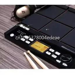 Tudo-em-um Multipad Conjunto de Bateria Elétrica, 9 amostras de percussão Pad, Tabletop Pad, PD705 - Image 2