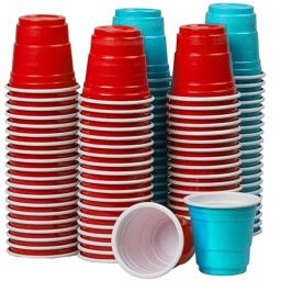 Copos plásticos descartáveis para restaurante, talheres de festa, jogo Beerpong, copo de bebida, piquenique, exterior, churrasco, bar, 500-55ml, 10pcs - Image 2