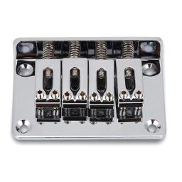 Peça substituição da ponte guitarra 4 cordas com chave para guitarra elétrica Cigarbox - Image 4