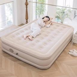 Cama inflável portátil de três camadas, almofada de ar dupla, colchão espessado e elevado, ao ar livre, novo, quente - Image 2
