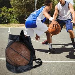 Malha de basquete portátil ao ar livre saco, futebol, voleibol, treinamento, fitness, treinamento, mochila, novo, 2024 - Image 3