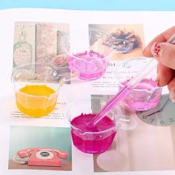 Kit De Ferramentas De Fundição De Mistura De Resina, 10 Copos De Medição, Varas De Madeira, 10 Droppers, Artesanato DIY, Fabricação De Jóias - Image 5