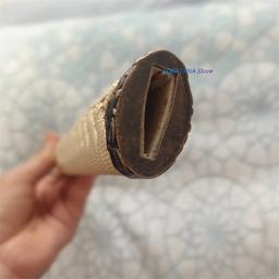 Ampulheta tipo rikko tsuka, 31cm, alça de liga fchia menuki kashira real rayskin seda ito para espada japonesa katana montagem - Image 5
