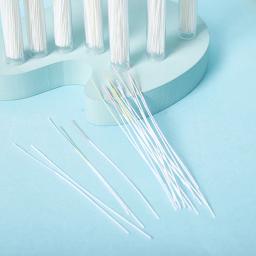 60/70/160 peças solução de ervas para limpeza de orelha perfurada, fio de papel, kit de ferramentas de cuidados posteriores, limpador de brincos descartáveis - Image 6
