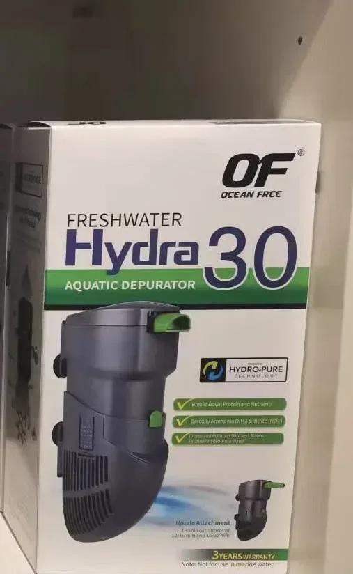 Bomba de Filtro Interno Hydra para Aquários de Água Doce 20 a 50 Litros - Purificador e Depositador Aquático 220-240V