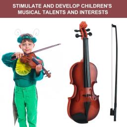 Violino Acústico Ajustável para Crianças, Simulação de Cordas, Instrumento Musical, Presentes - Image 1
