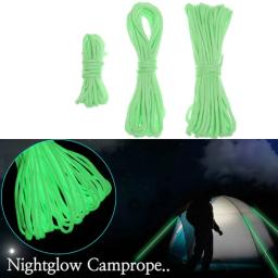 Paracord luminoso multi-exterior, corda do guarda-chuva, barraca de acampamento, escalada, segurança, núcleo, 10m, diâmetro 4mm, 9 vertente - Image 2