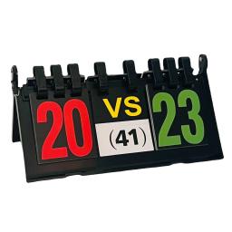 Placar para esportes internos e ao ar livre, Tabletop, Manual, Marcador, Marcador Flip, Placar, Competição Basquete, Jogos De Equipe De Tênis De Mesa - Image 6