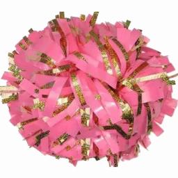 Cheerleader Pompons com Laser Wire, Seja brilho e ouro, 6 "Sports Pompons Suprimentos, cor pode livre combinação, 10pcs - Image 3