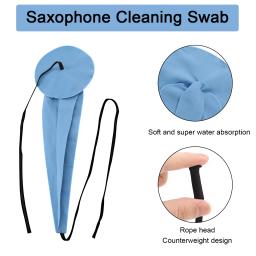 Saxofone Microfibra Inner Chamber Limpeza Pano, Clarinete, Trompa, Sax Ventos, Instrumentos, Manutenção Cuidados - Image 4