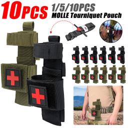 Kit de primeiros socorros molle bolsa cinto multifuncional torniquete titular saco gato torniquete acessórios engrenagem - Image 1