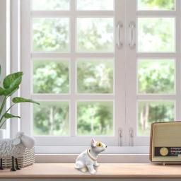 Bobblehead estátua balançando cabeça painel do carro ornamento figuras de ação dos desenhos animados modelo colecionável resina bonito para mesa do quarto - Image 3