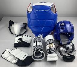 Artes Marciais Combate Equipamento De Proteção, Engrossar Equipamento De Competição, Equipamento De Proteção Para Taekwondo, Real - Image 4